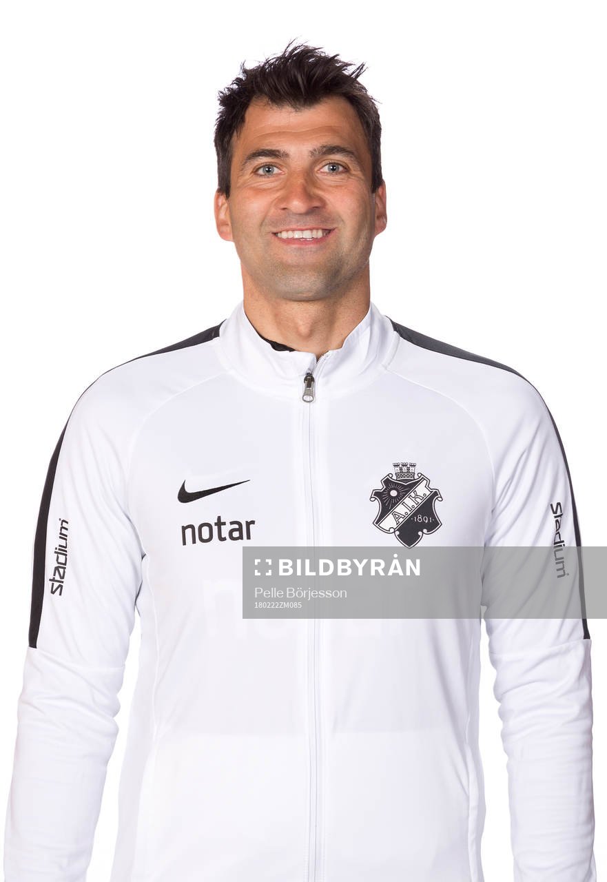 s målvaktstränare Kyriakos Stamatopoulos