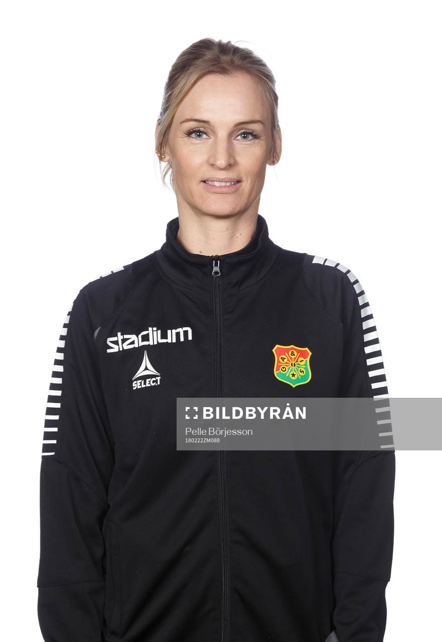 GAIS sjukgymnast Petra Lundquist poserar för ett porträtt den 22 februari 2018 i Göteborg.
