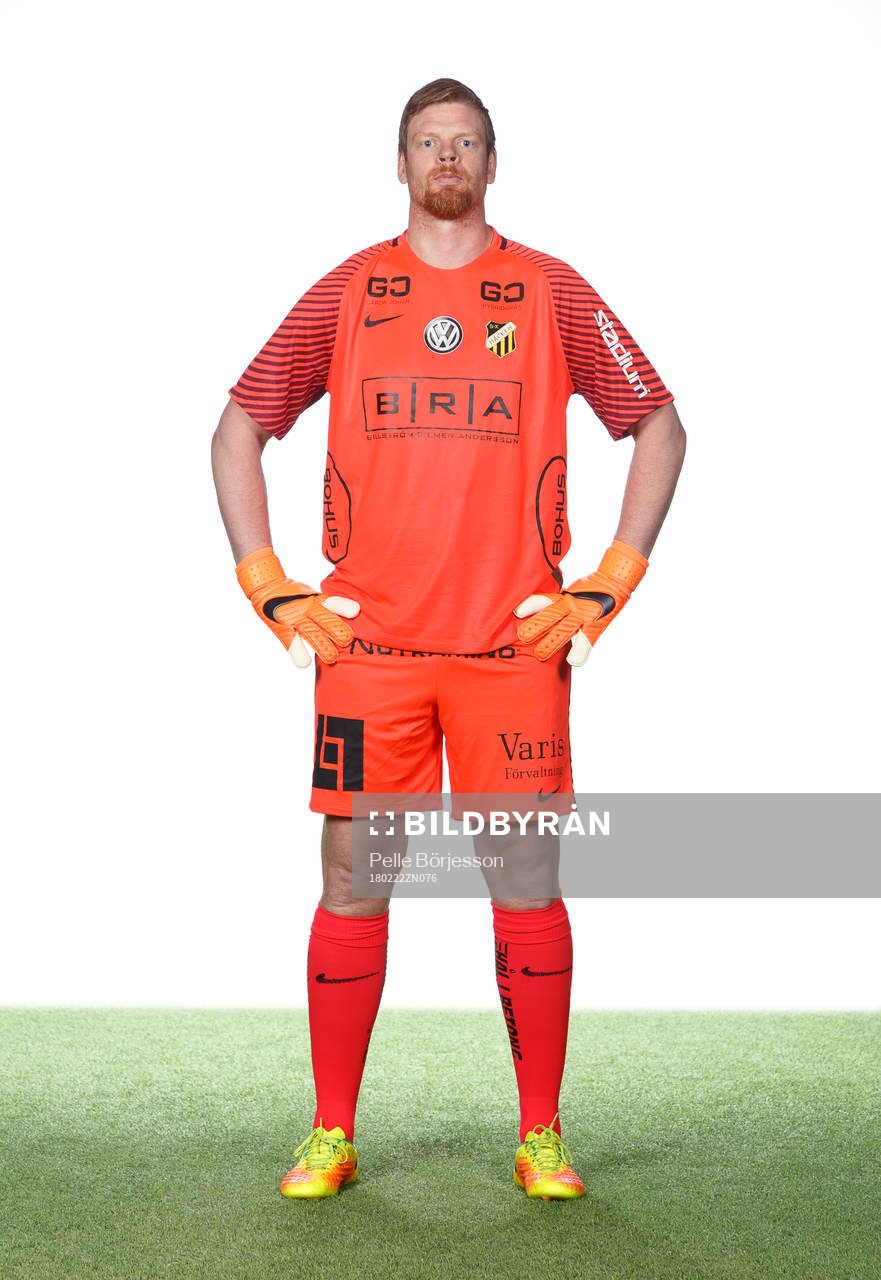 Häckens målvakt Christoffer Källqvist