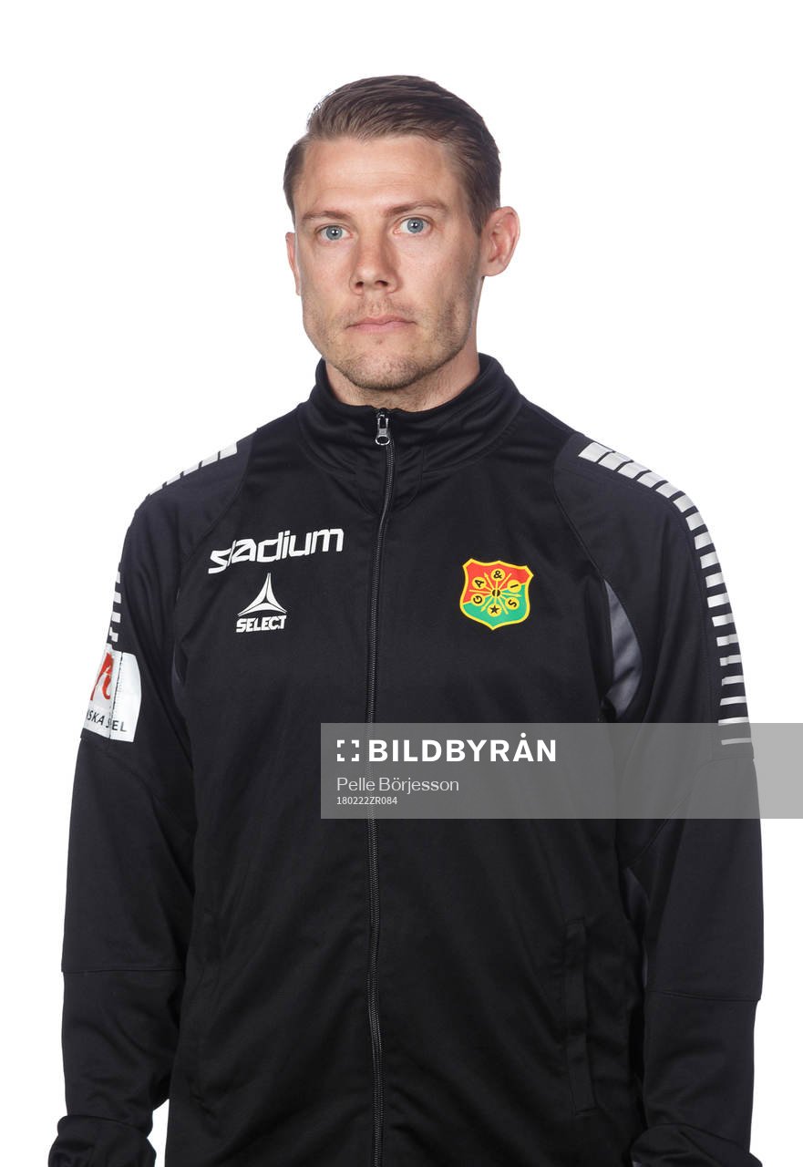 GAIS assisterande Tränare Patrik Ingelsten poserar för ett porträtt den 22 februari 2018 i Göteborg.