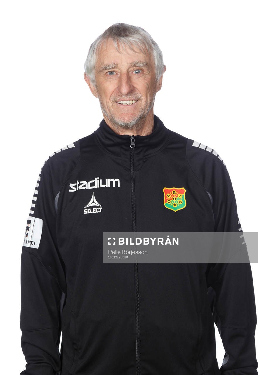 GAIS lagledare Leif Johansson poserar för ett porträtt den 22 februari 2018 i Göteborg.