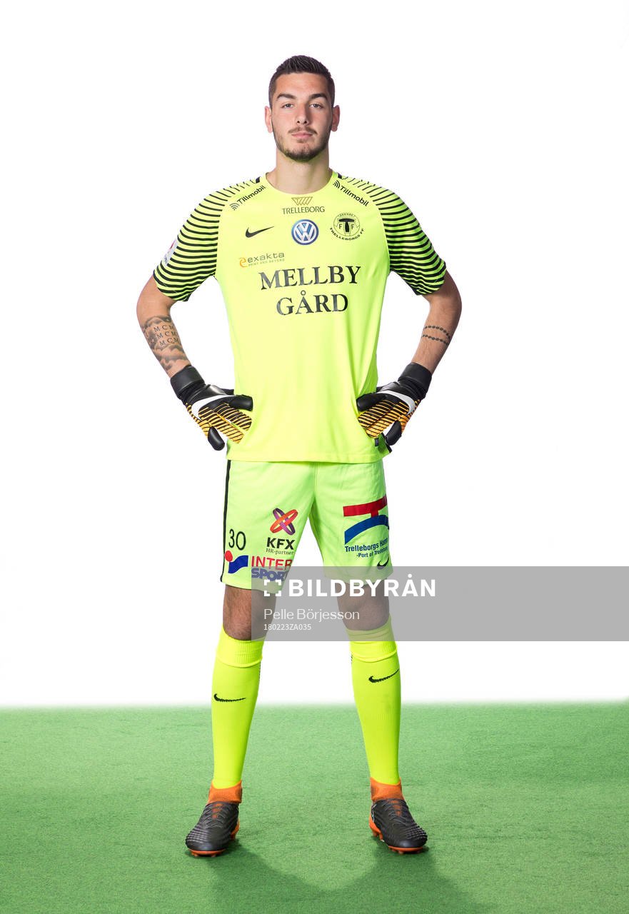Trelleborgs målvakt Marko Johansson