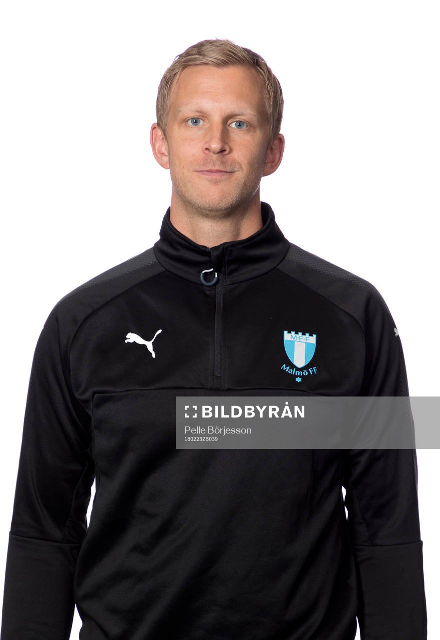 Malmö FFs fysioterapeut Alexander Nilsson