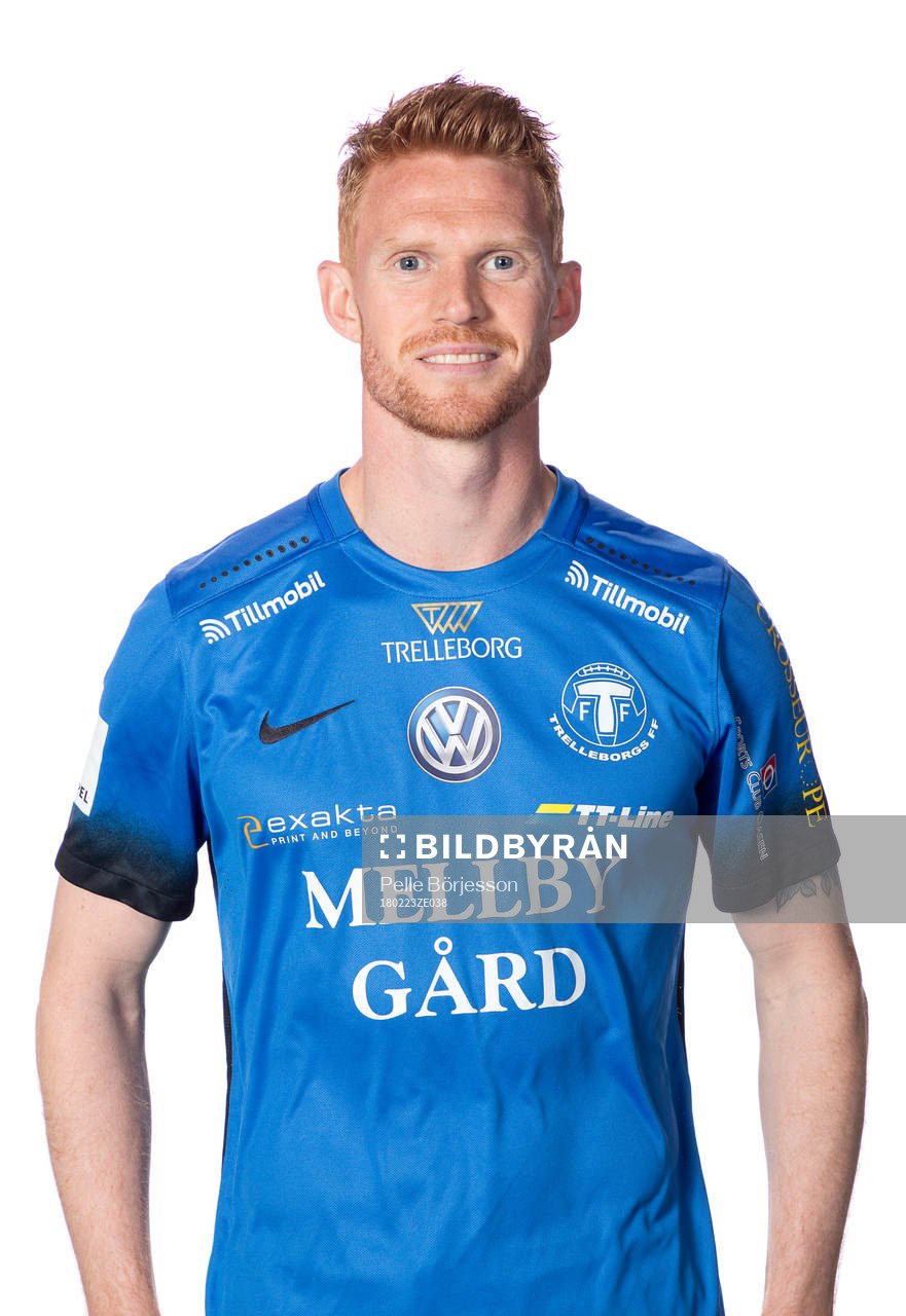 Trelleborgs Lasse Nielsen poserar för ett porträtt den 23 februari 2018 i Trelleborg.