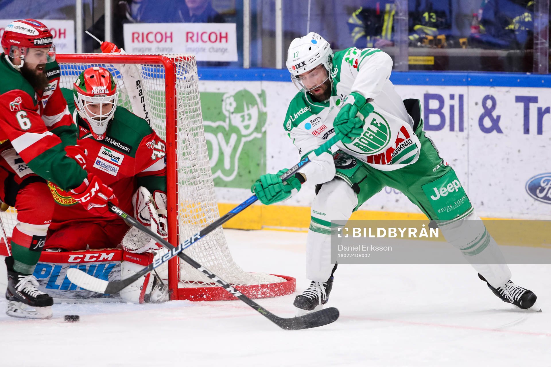 Rögles Taylor Matson oroar bakom Moras Steven Seigo och