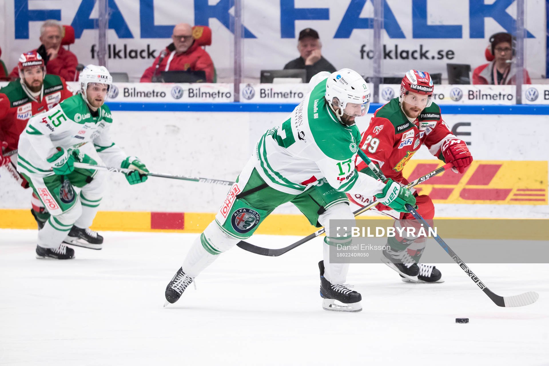 Rögles Taylor Matson och Moras Marcus Fagerudd  i