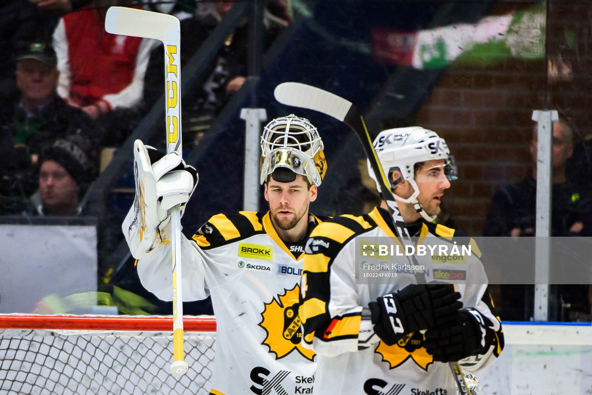 Skellefteås målvakt Joni Ortio