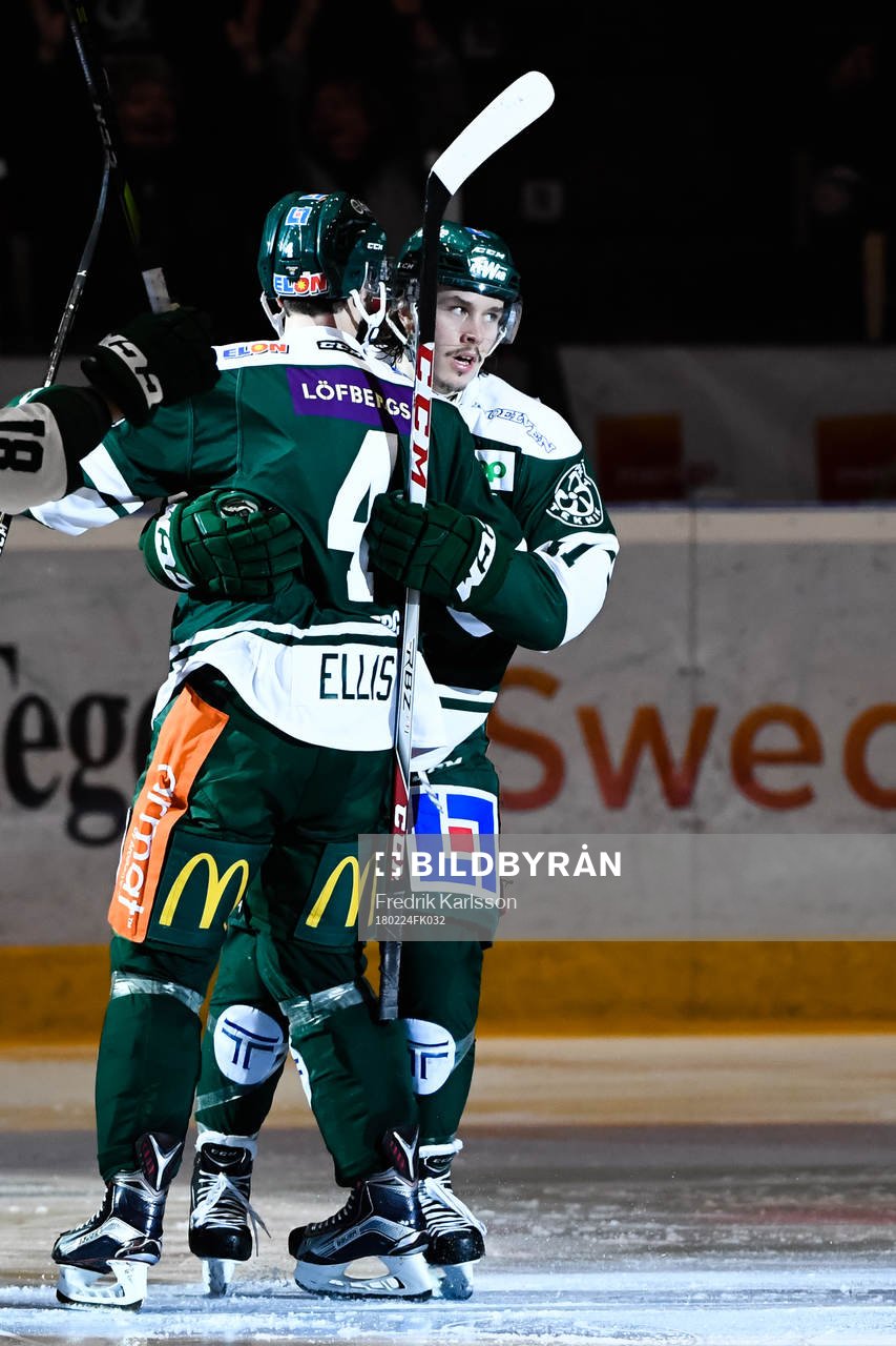 Färjestads Joakim Nygård jublar