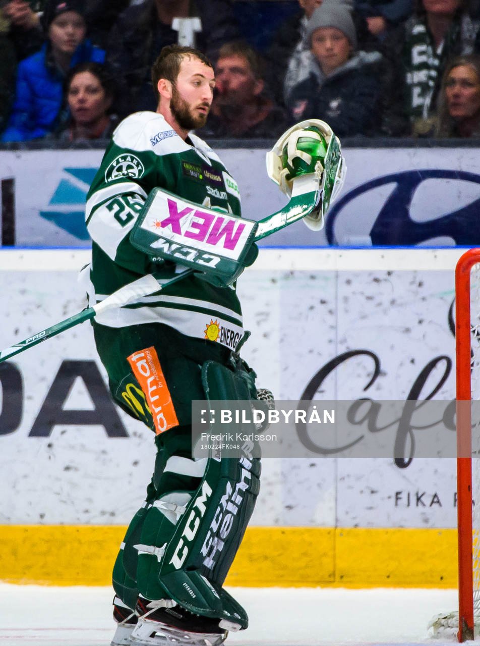 Färjestads målvakt Stefan Steen