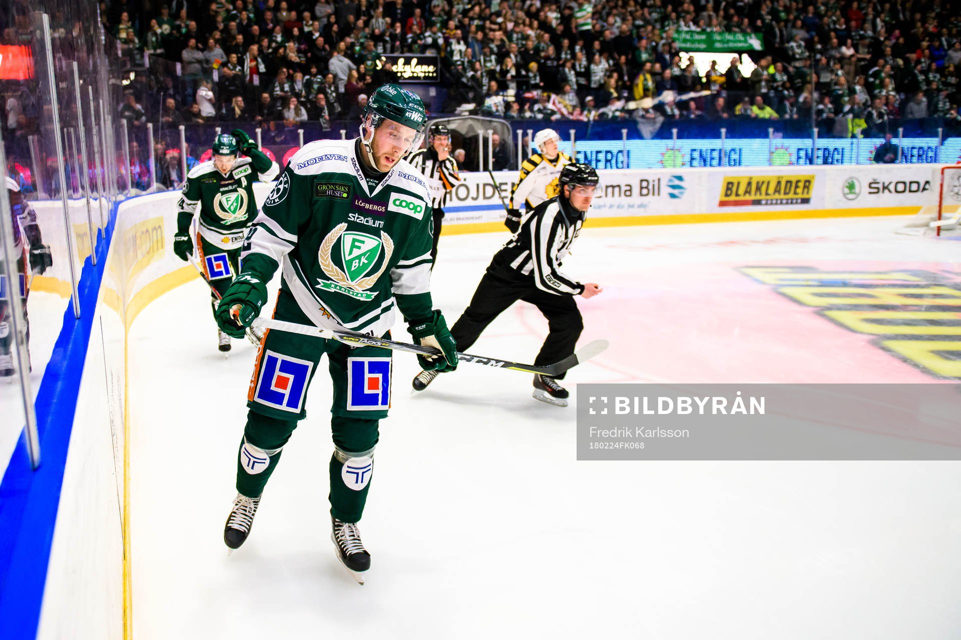 Färjestads Per Åslund deppar