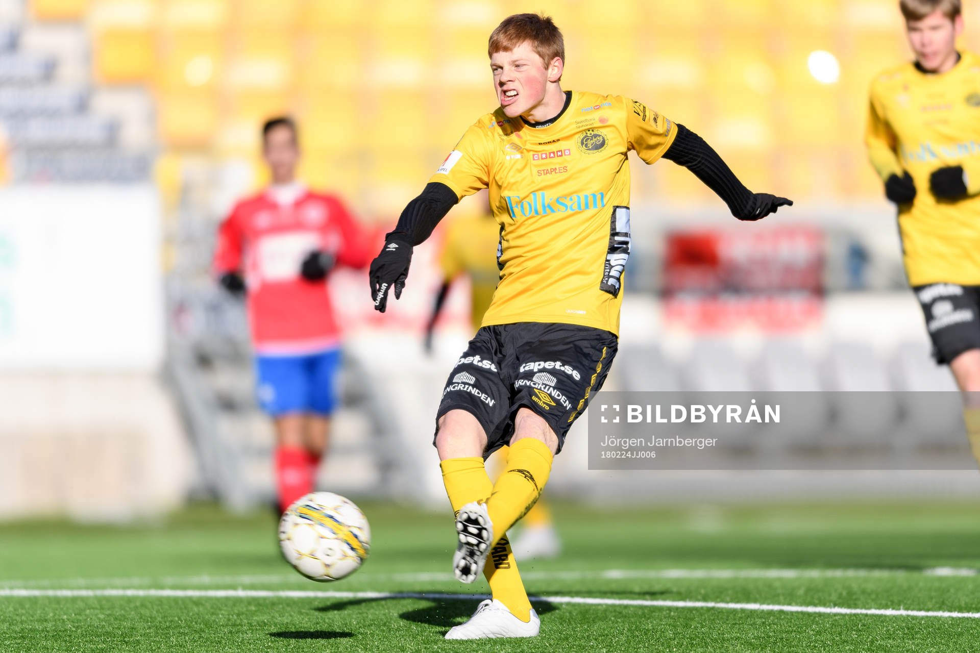 Elfsborgs Jesper Sandberg Hesselgren skjuter 2-0