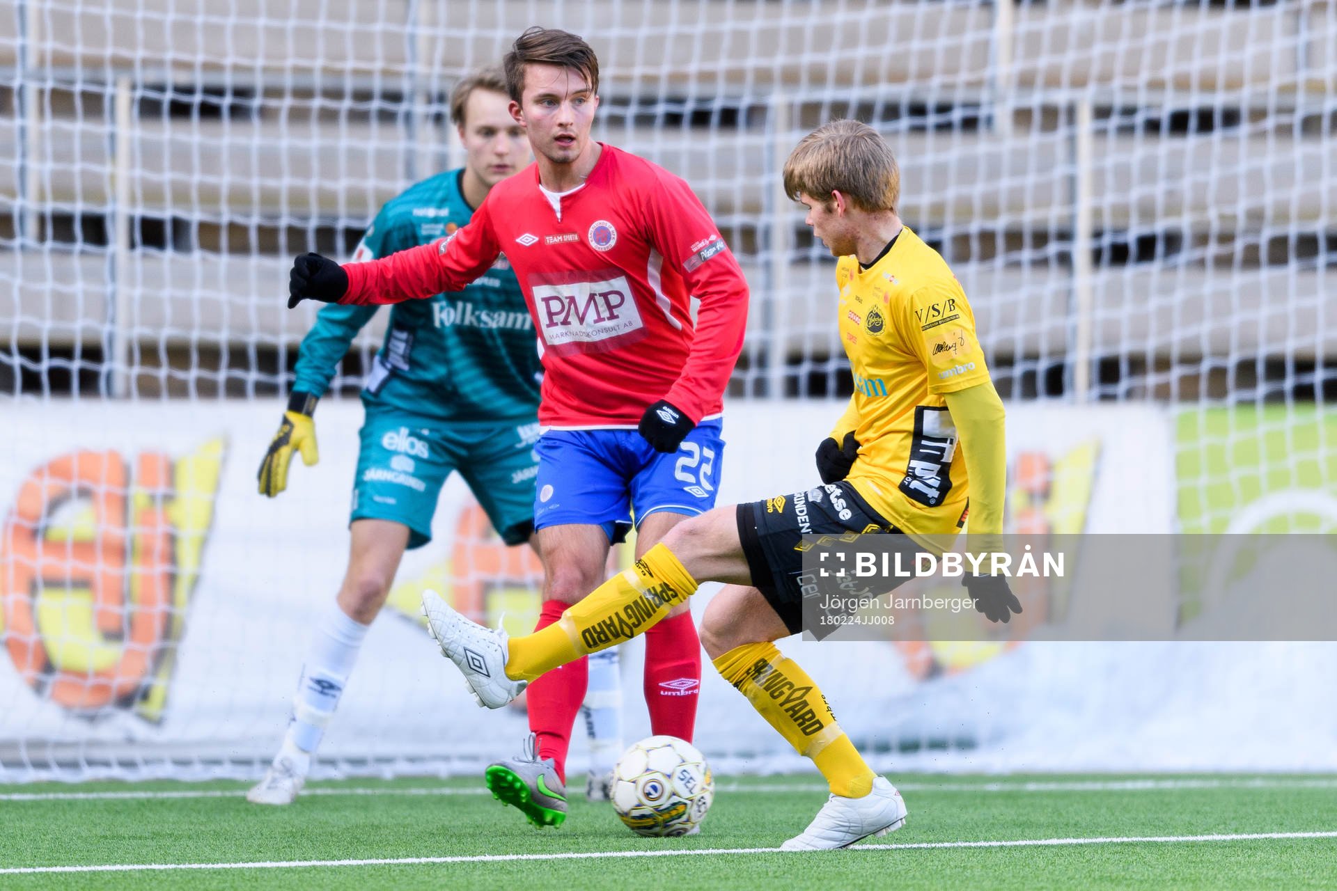 Karlslunds Adam Björk och Elfsborgs Anton Thorsson