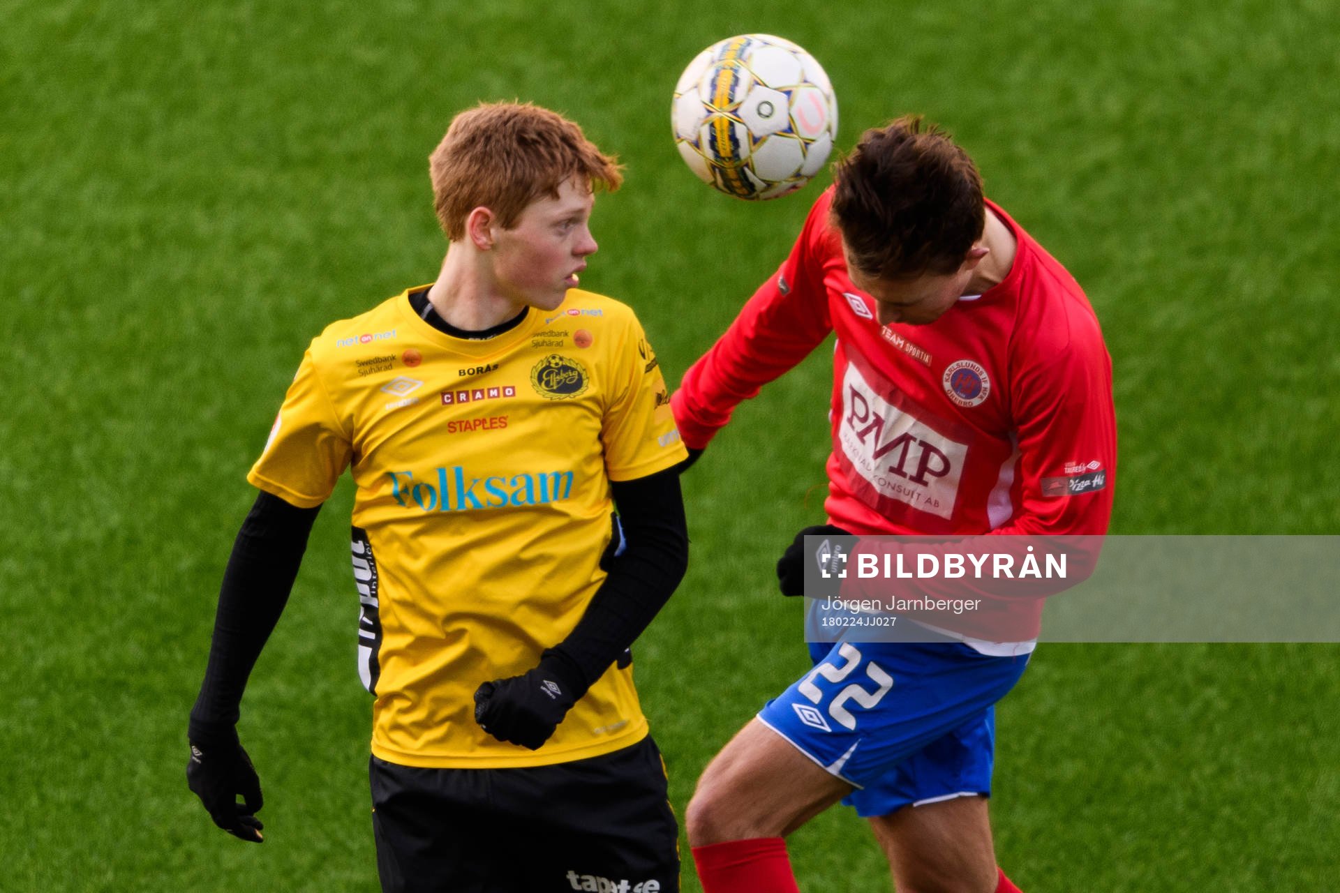 Elfsborgs Jesper Sandberg Hesselgren och Karlslunds Adam