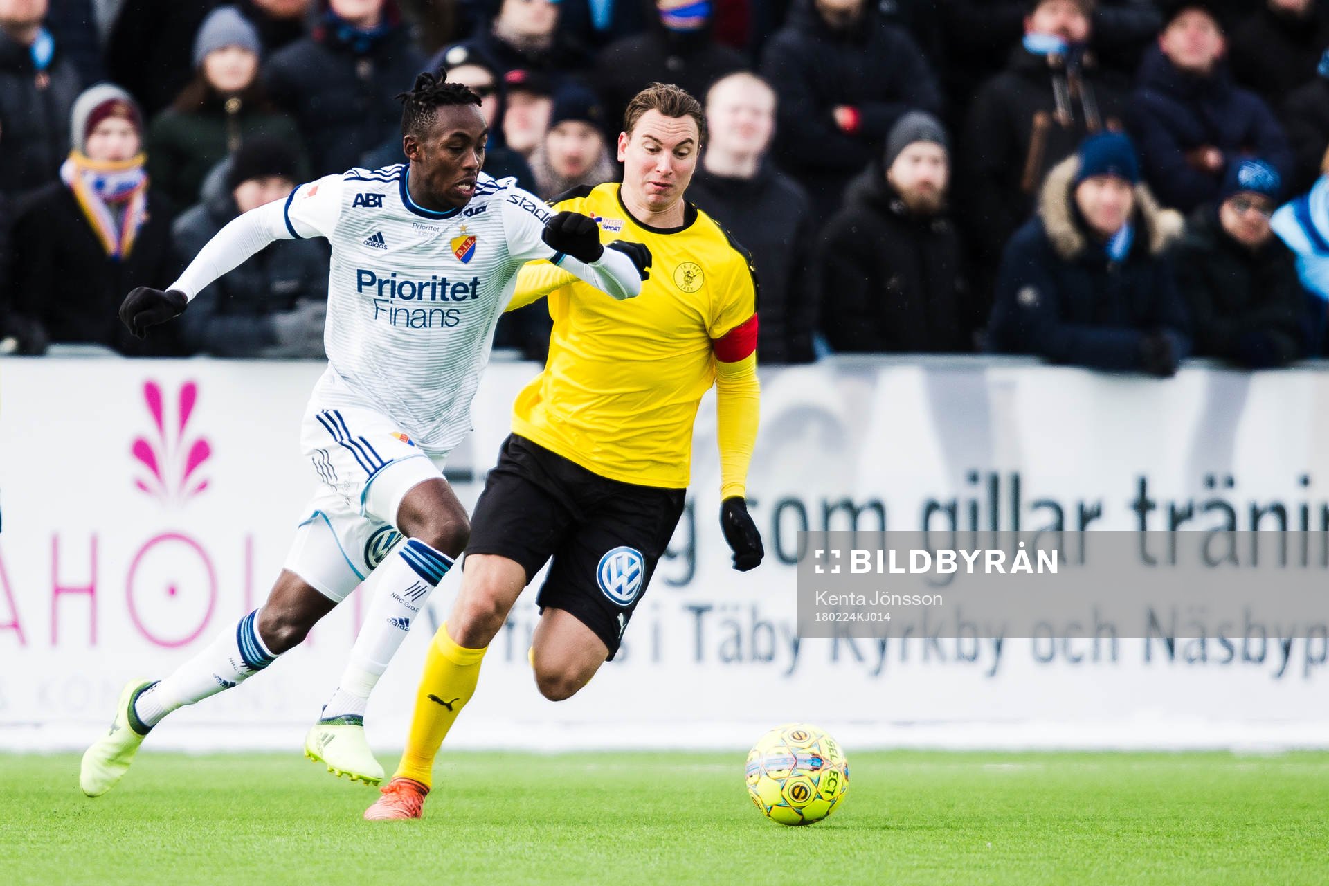 Djurgårdens Philana Tinotenda Kadewere och Frejs Marcus