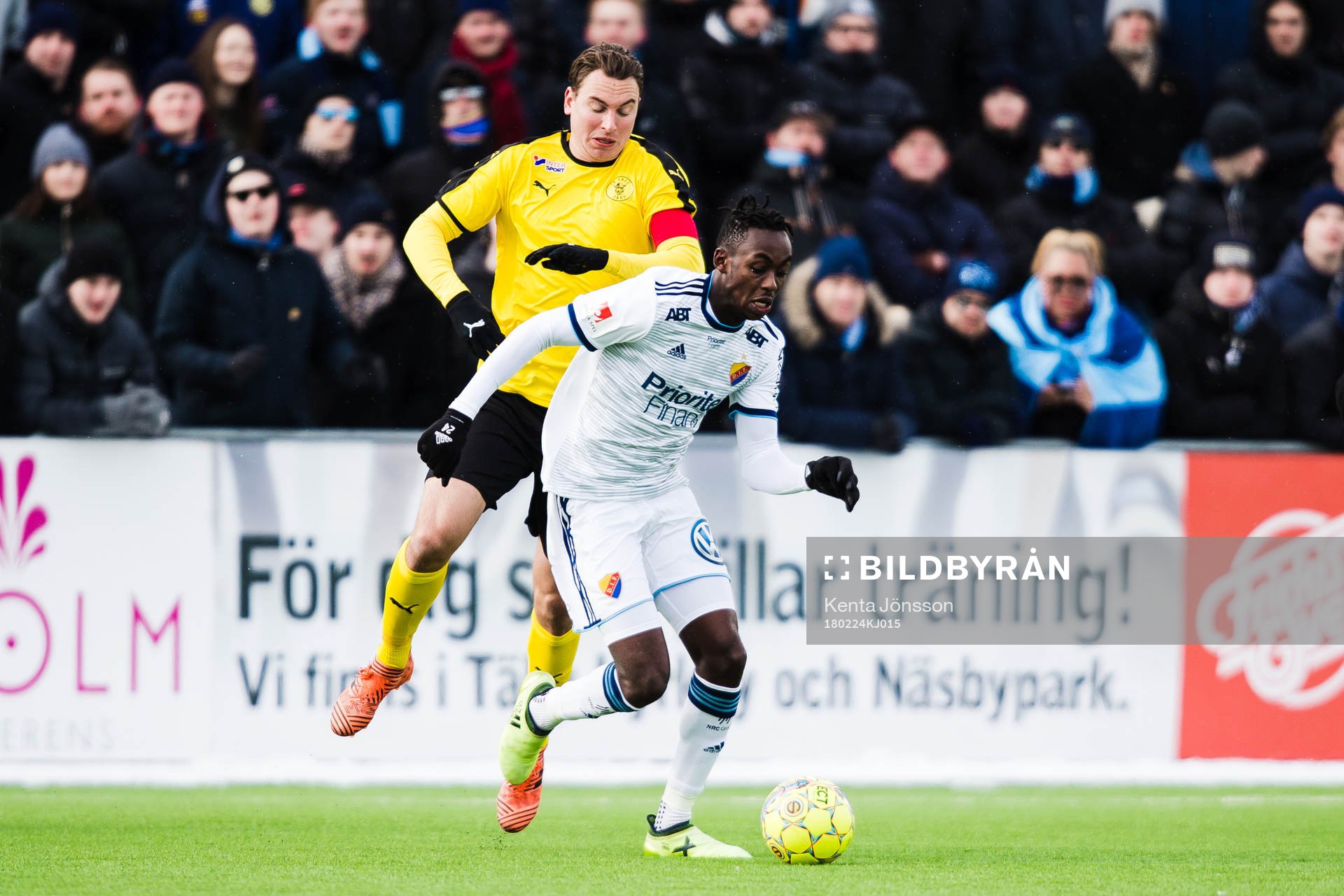 Frejs Marcus Hansson och Djurgårdens Philana Tinotenda