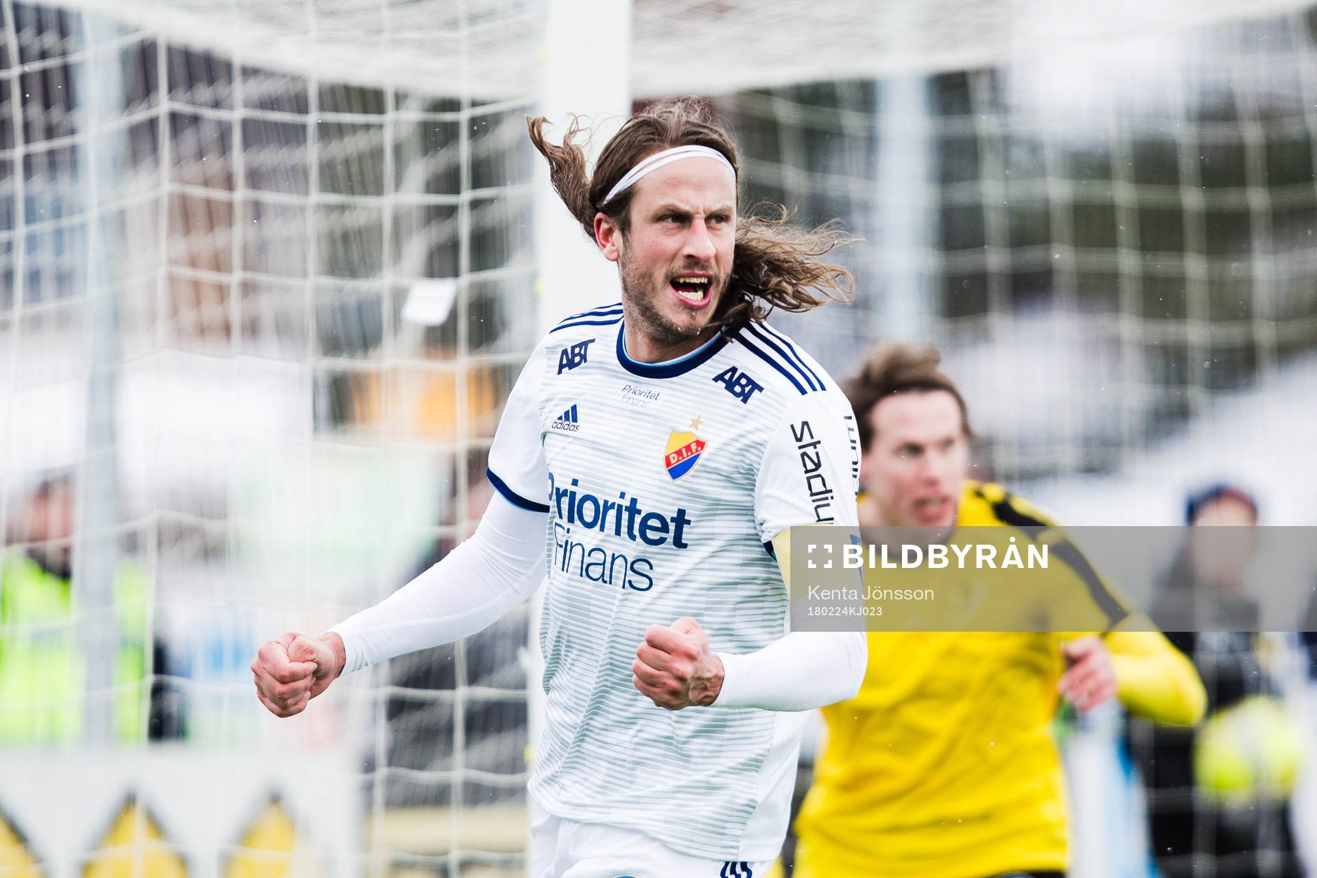 Djurgårdens Jonas Olsson jublar