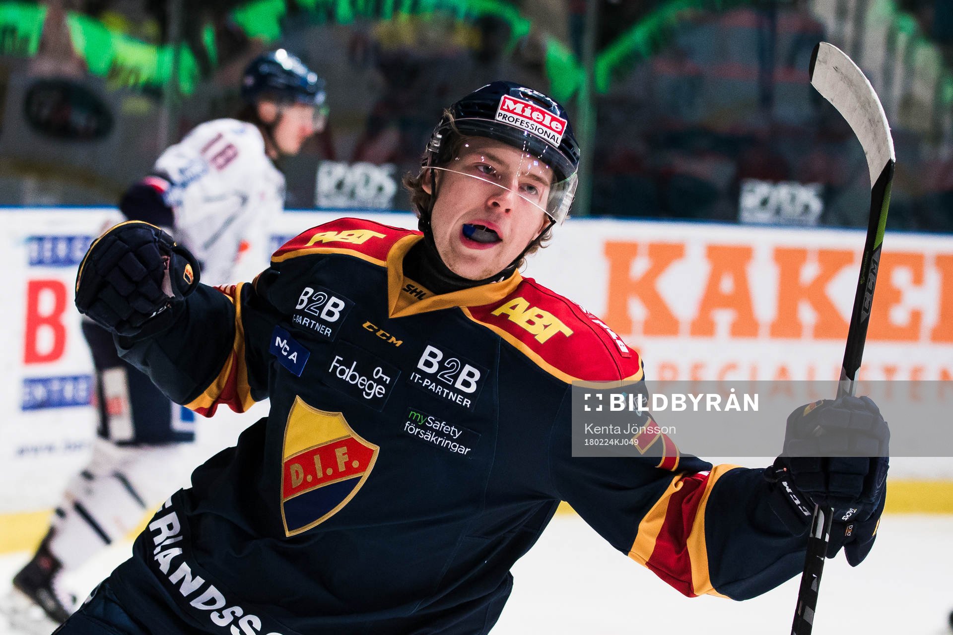 Djurgårdens Marcus Davidsson jublar