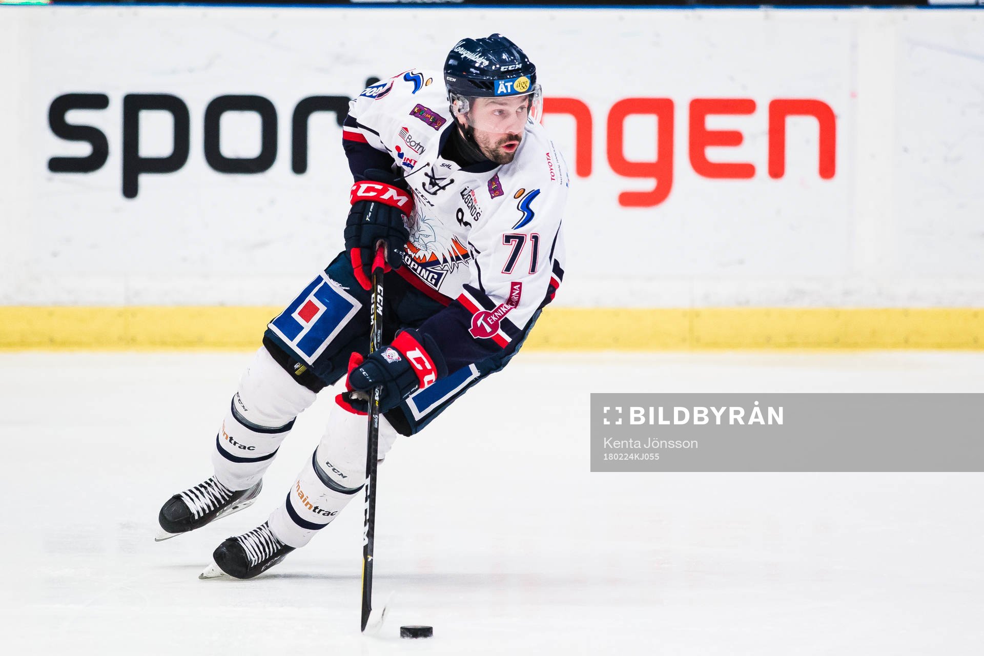 Linköpings Daniel Olsson Trkulja