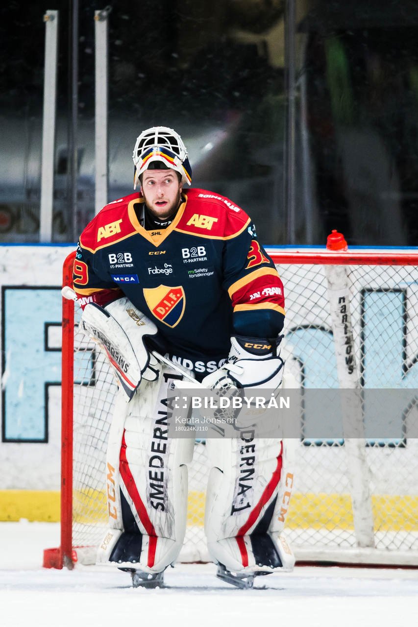 Djurgårdens målvakt Adam Reideborn