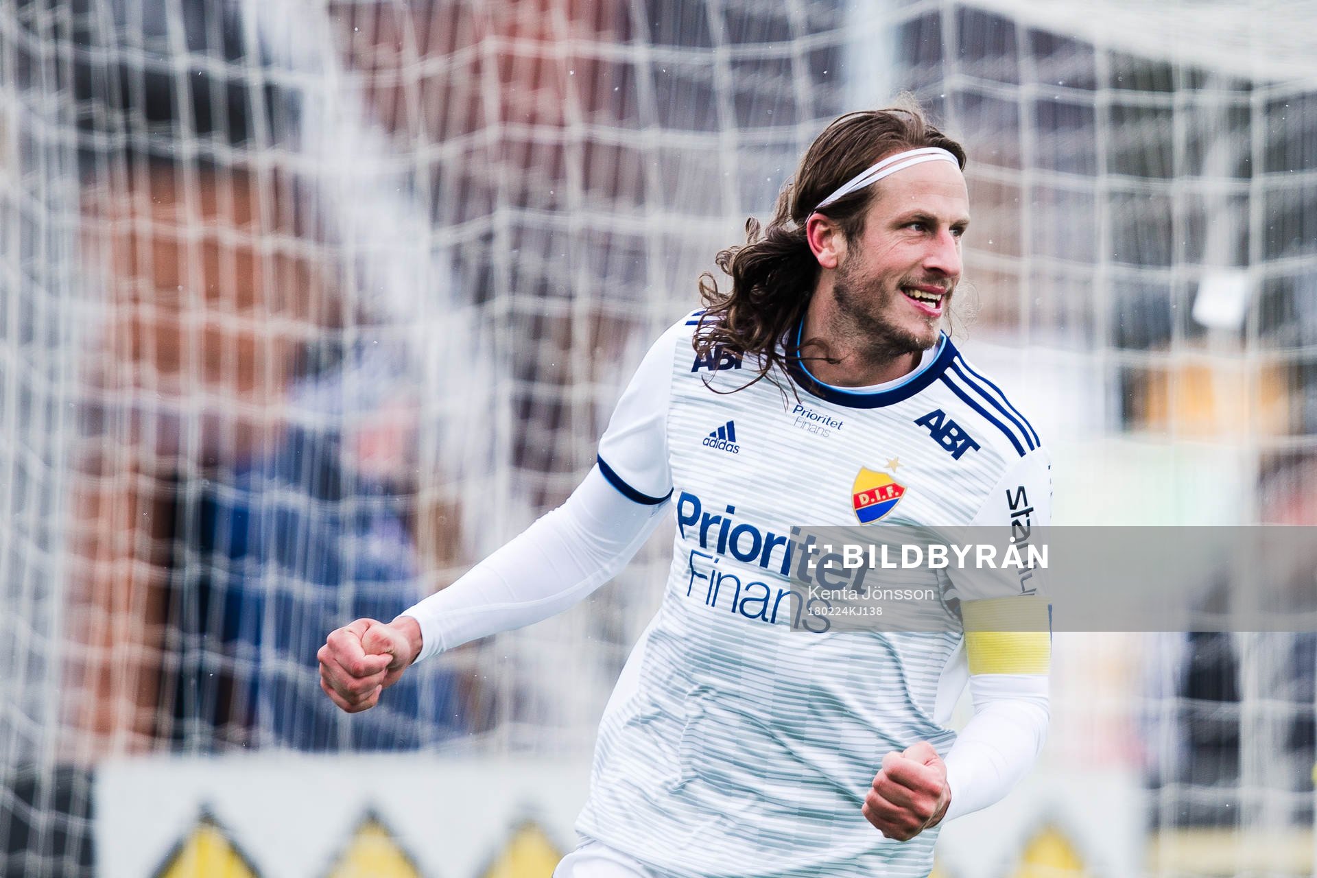 Djurgårdens Jonas Olsson jublar