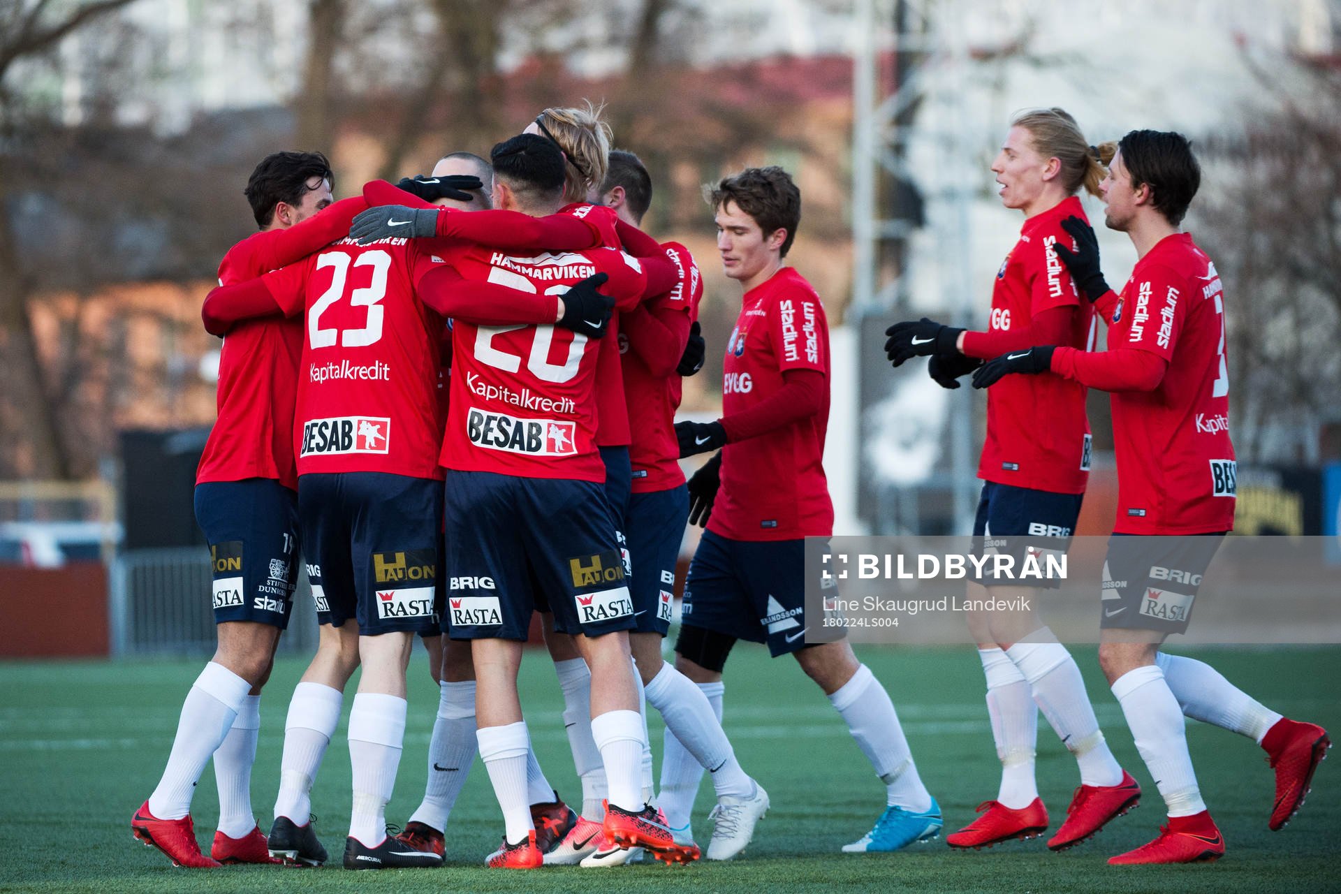 Örgrytes spelare jublar