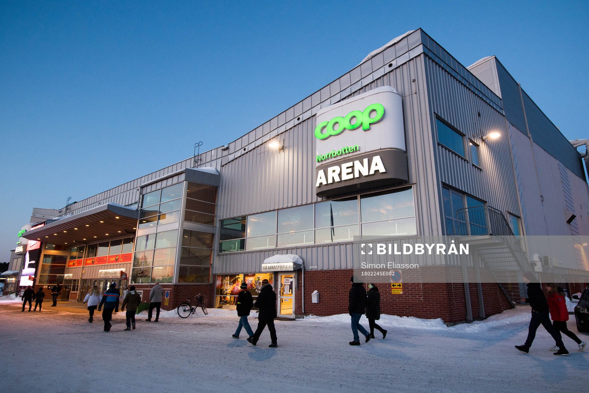 Coop Norrbotten arena exteriör