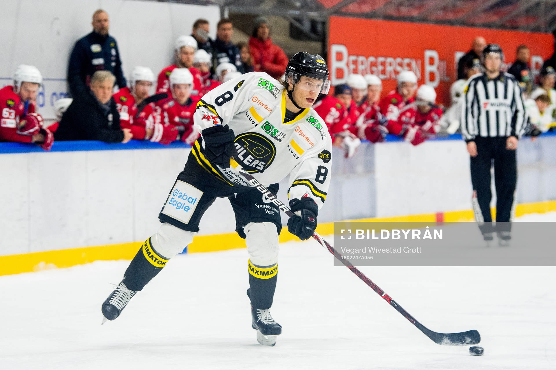 Mathias Trettenes of Stavanger Oilers