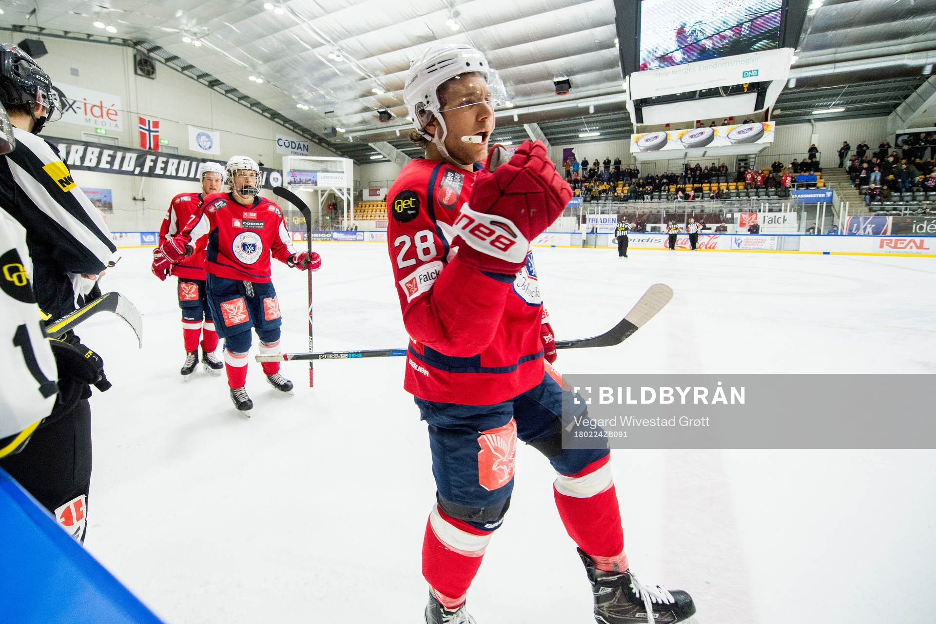 David Friedmann of Lørenskog celebrates