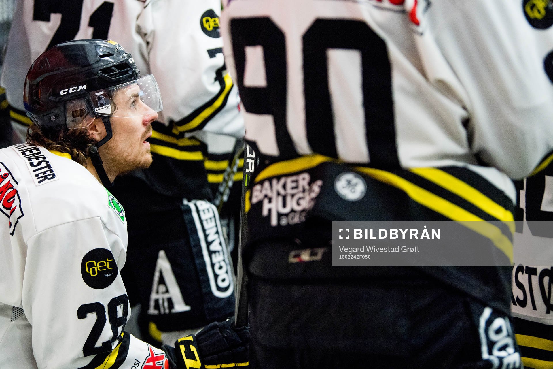 Kristian Forsberg of Stavanger Oilers