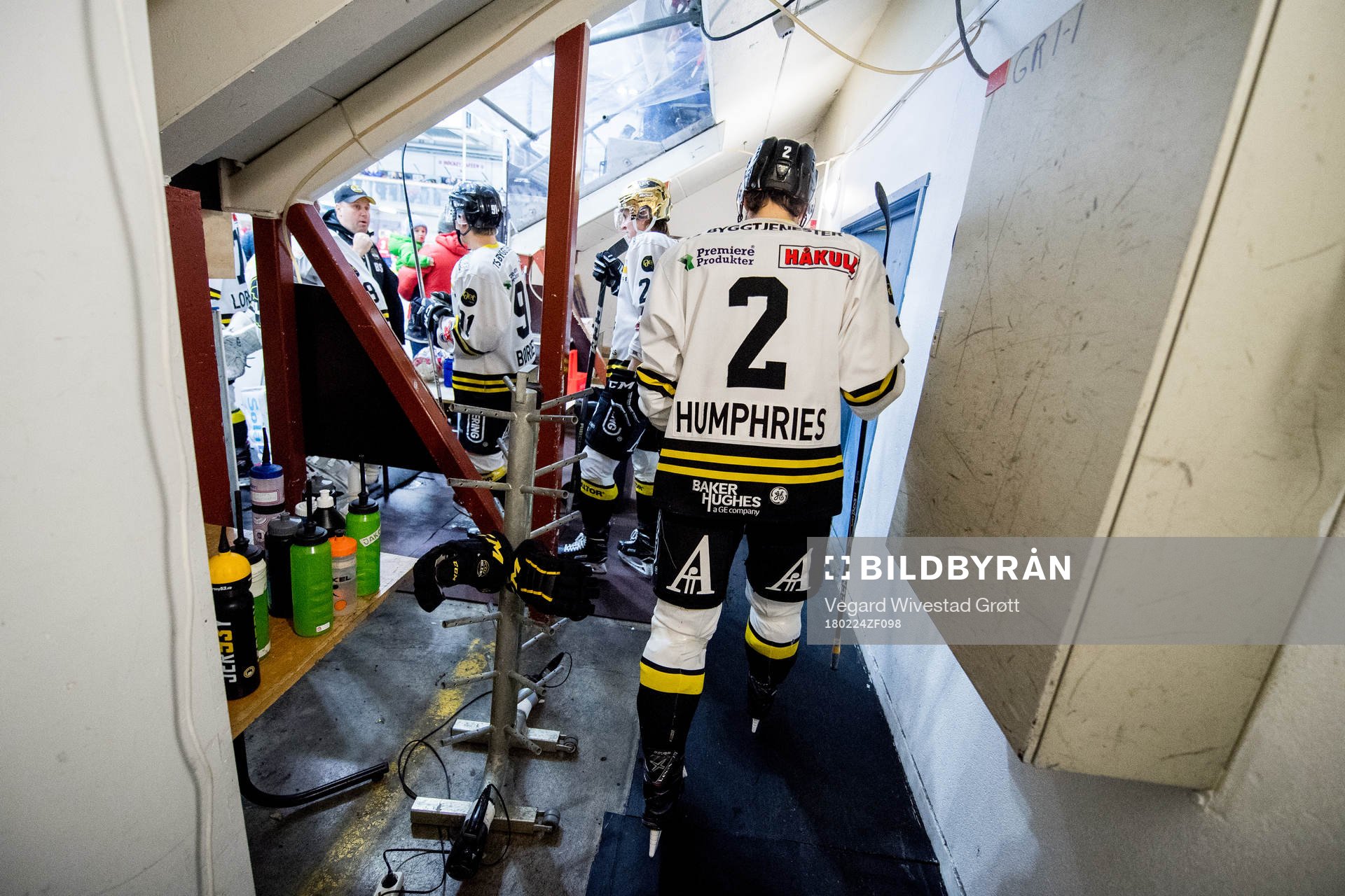Spencer Humphries of Stavanger Oilers