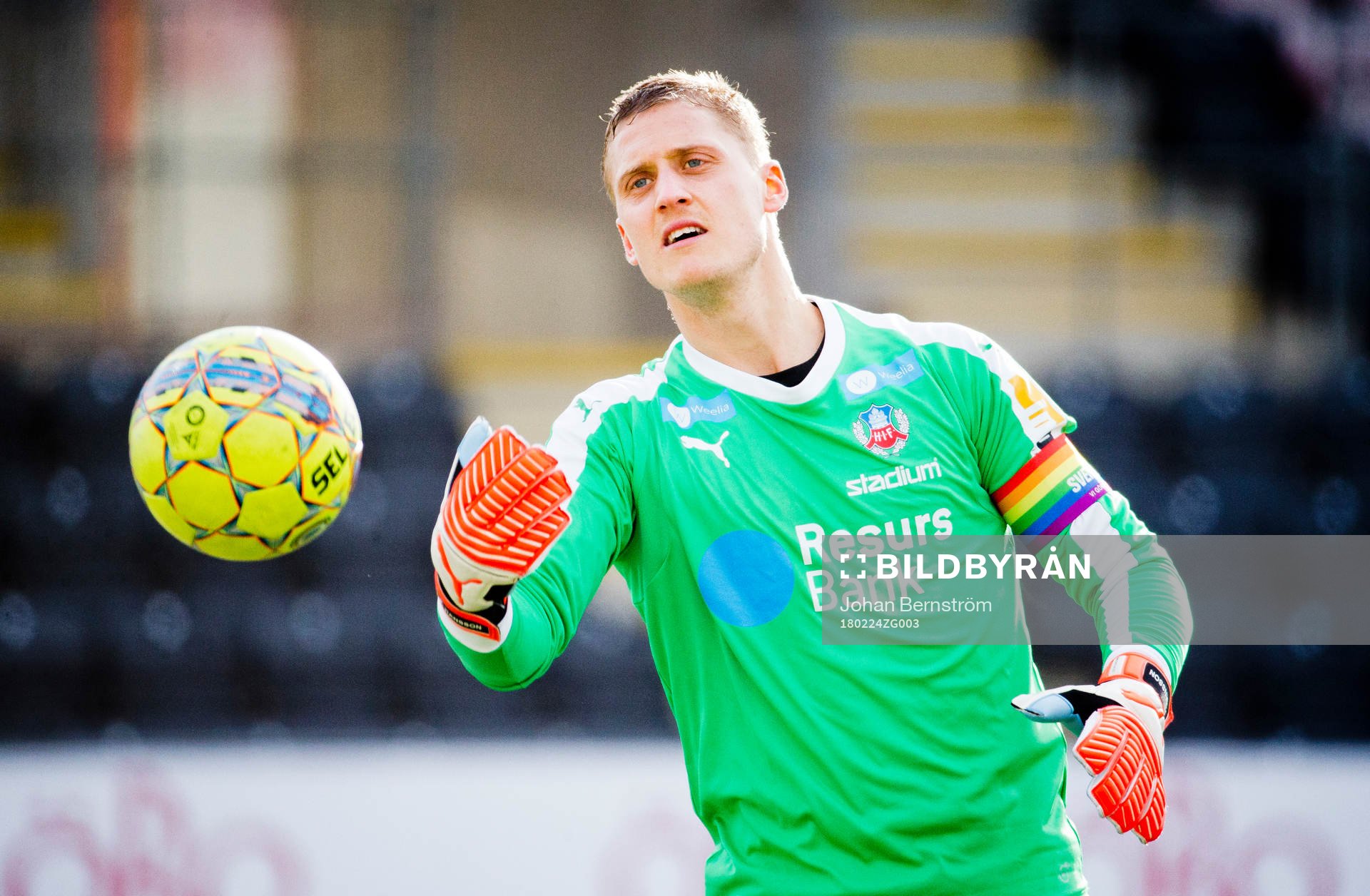 Helsingborgs målvakt Pär Hansson