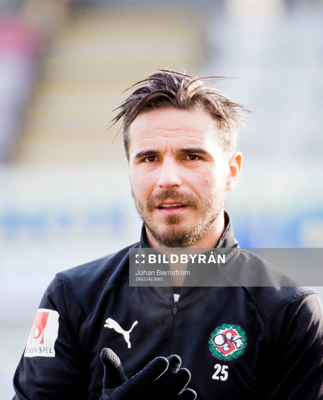 Porträtt på Örebros Nordin Gerzic