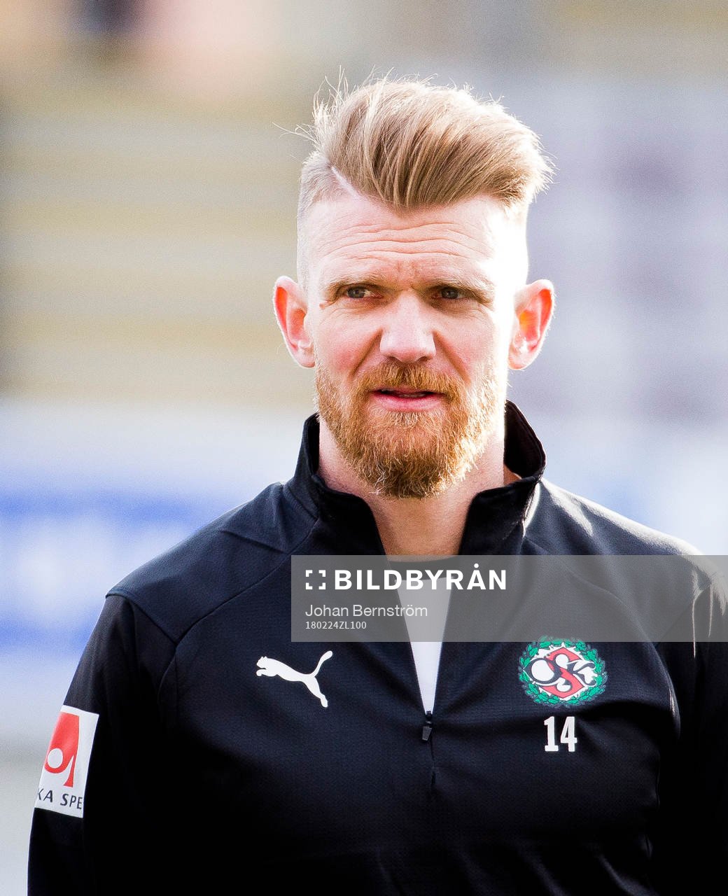 Porträtt på Örebros Michael Almebäck
