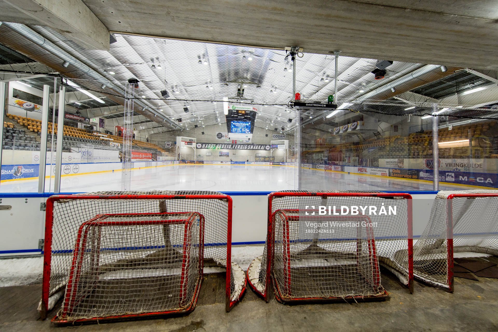 General view of Lørenskog ishall