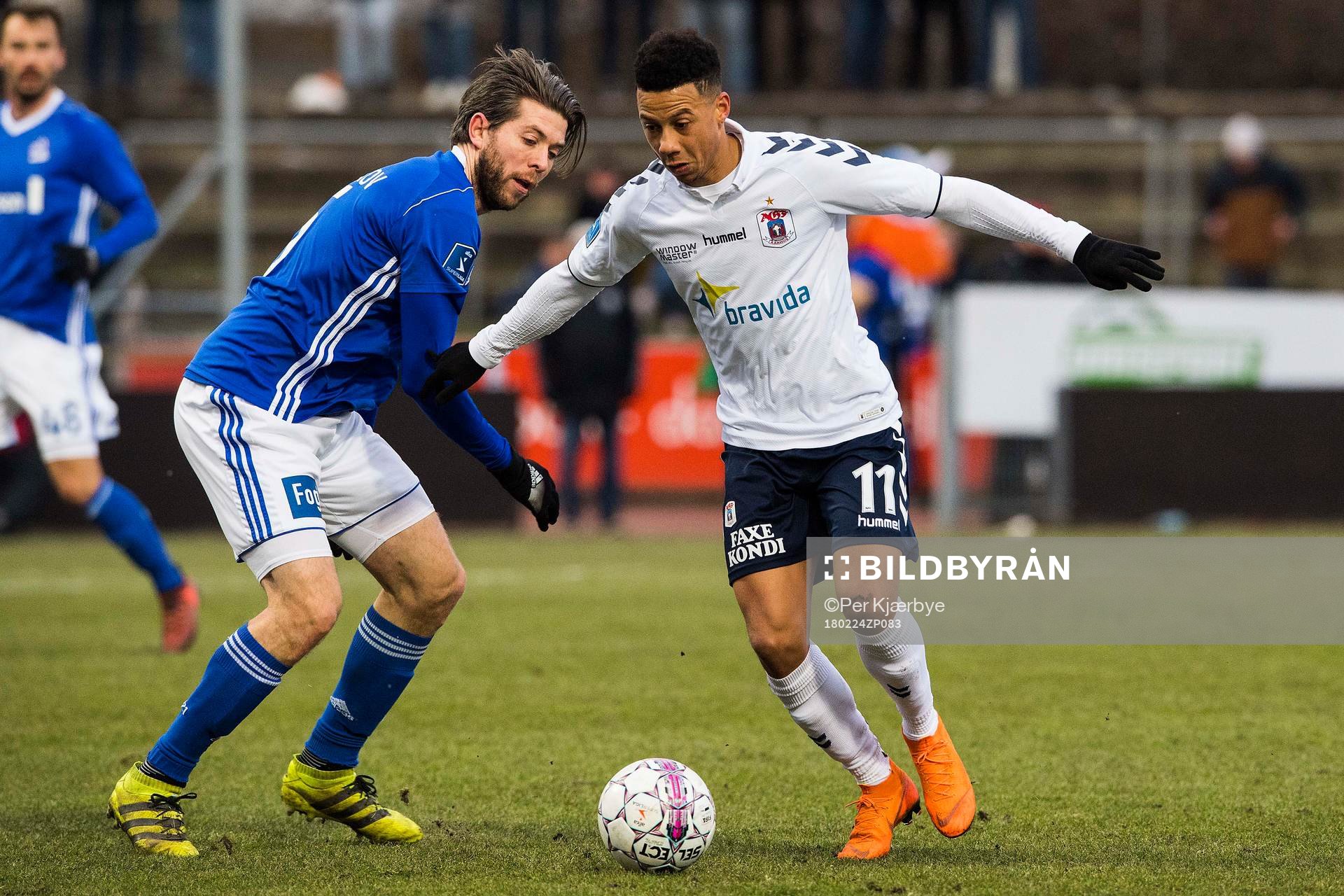 [DK=20180224: Martin Ørnskov, Lyngby BK Tobias Sana, AGF]