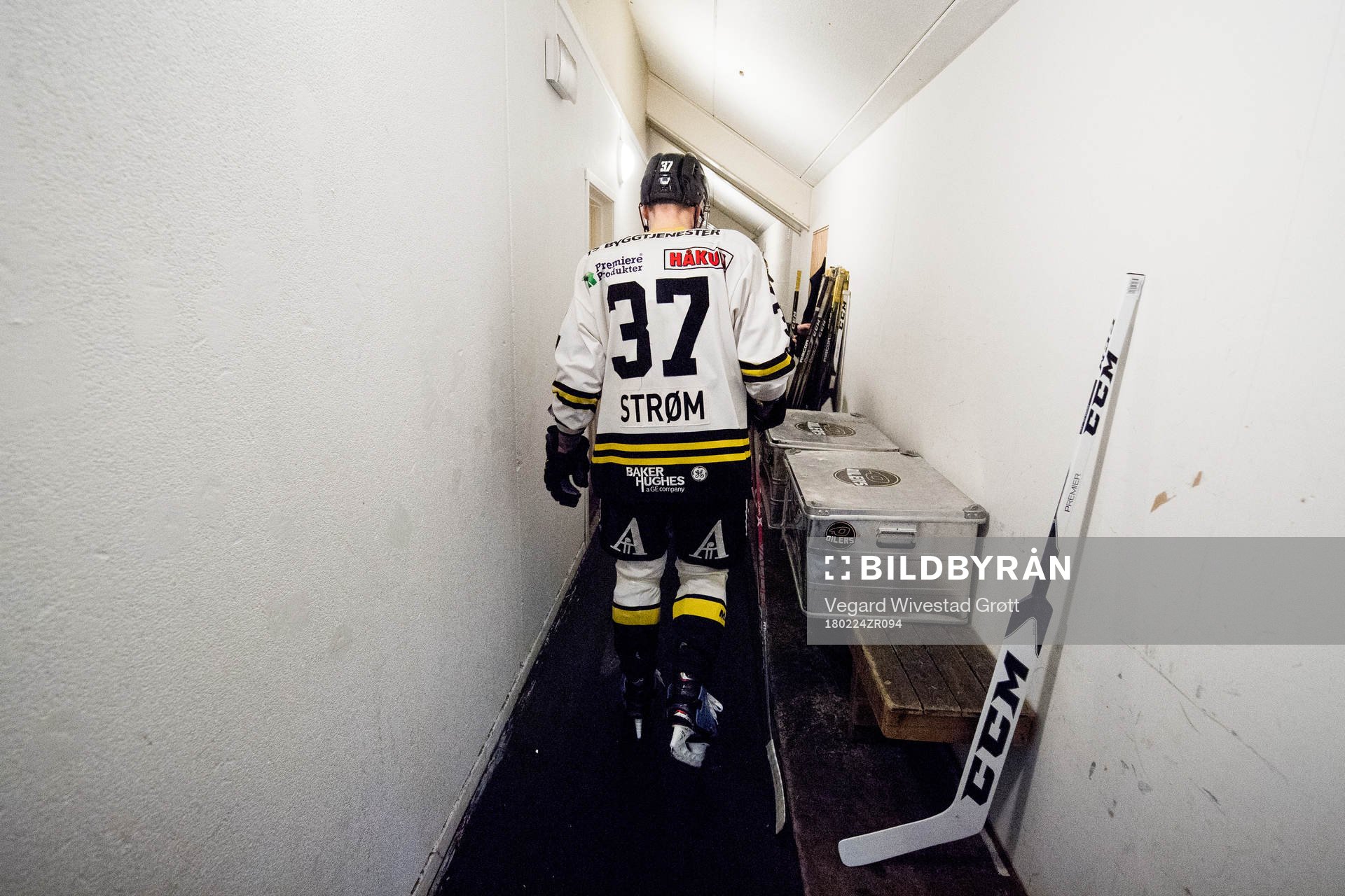 Villiam Weiby Strøm of Stavanger Oilers