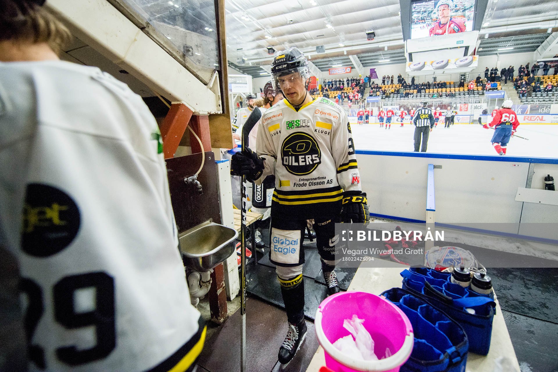 Jonas Djupvik Løvlie of Stavanger Oilers