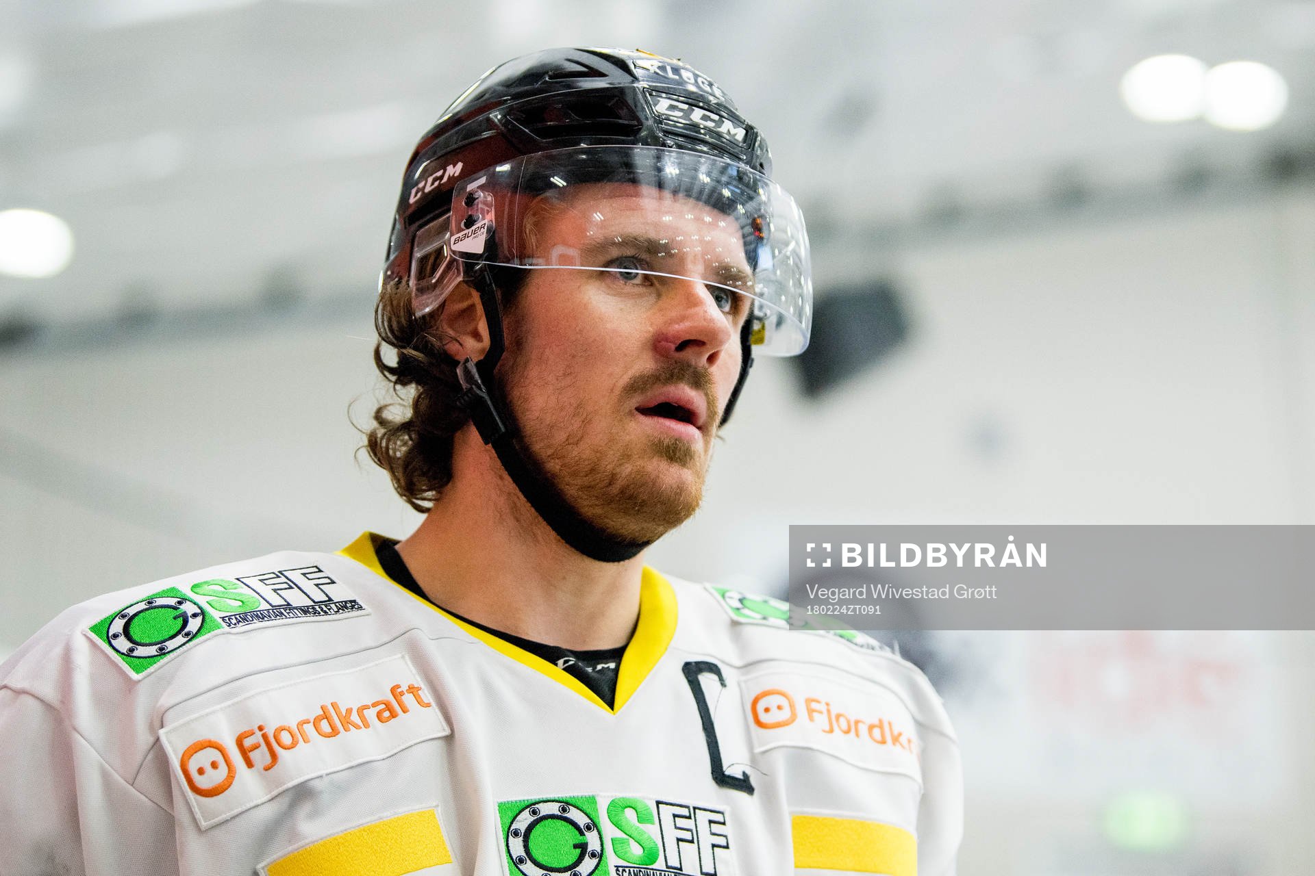 Kristian Forsberg of Stavanger Oilers