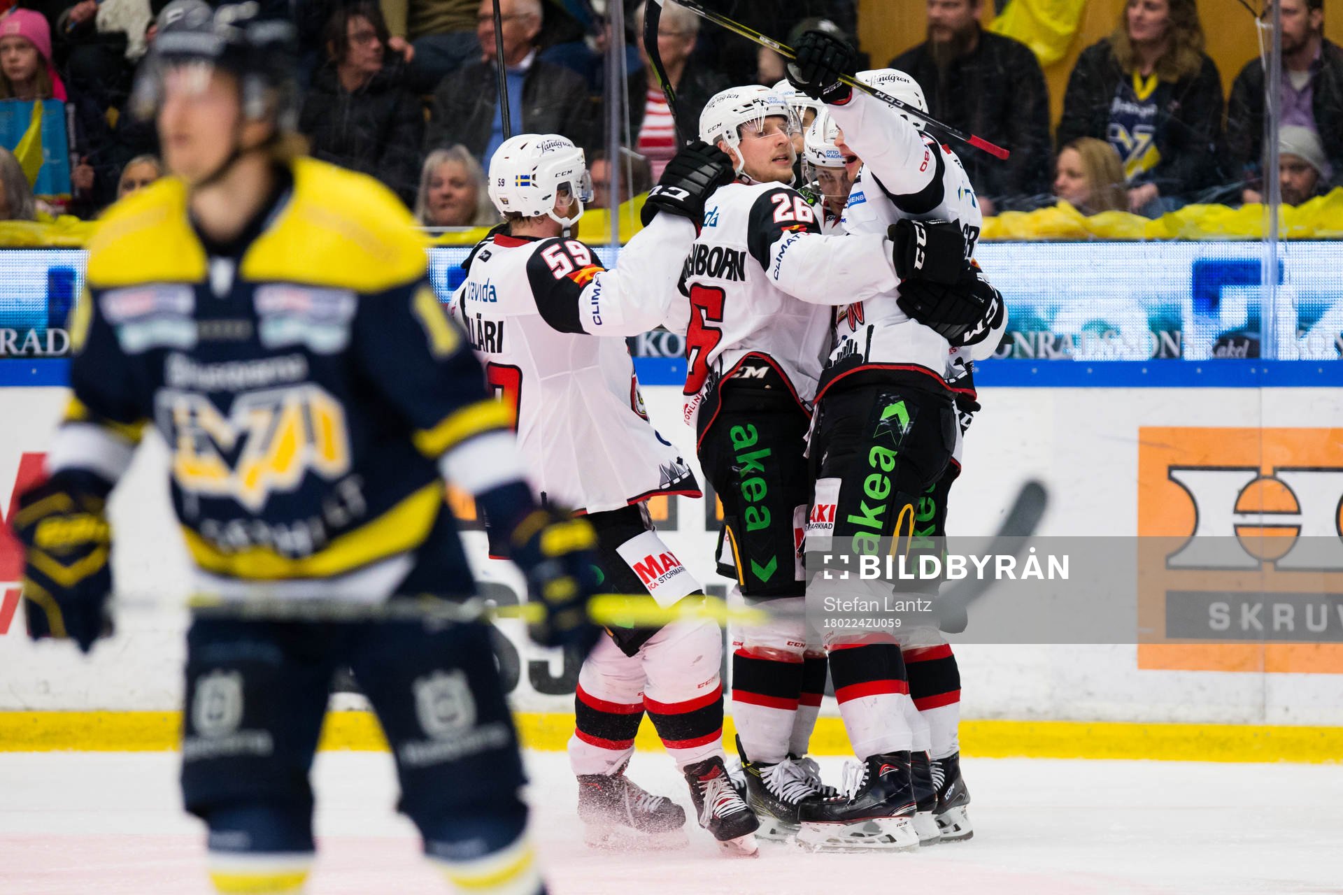 Malmö Redhawks Daniel Zaar jublar