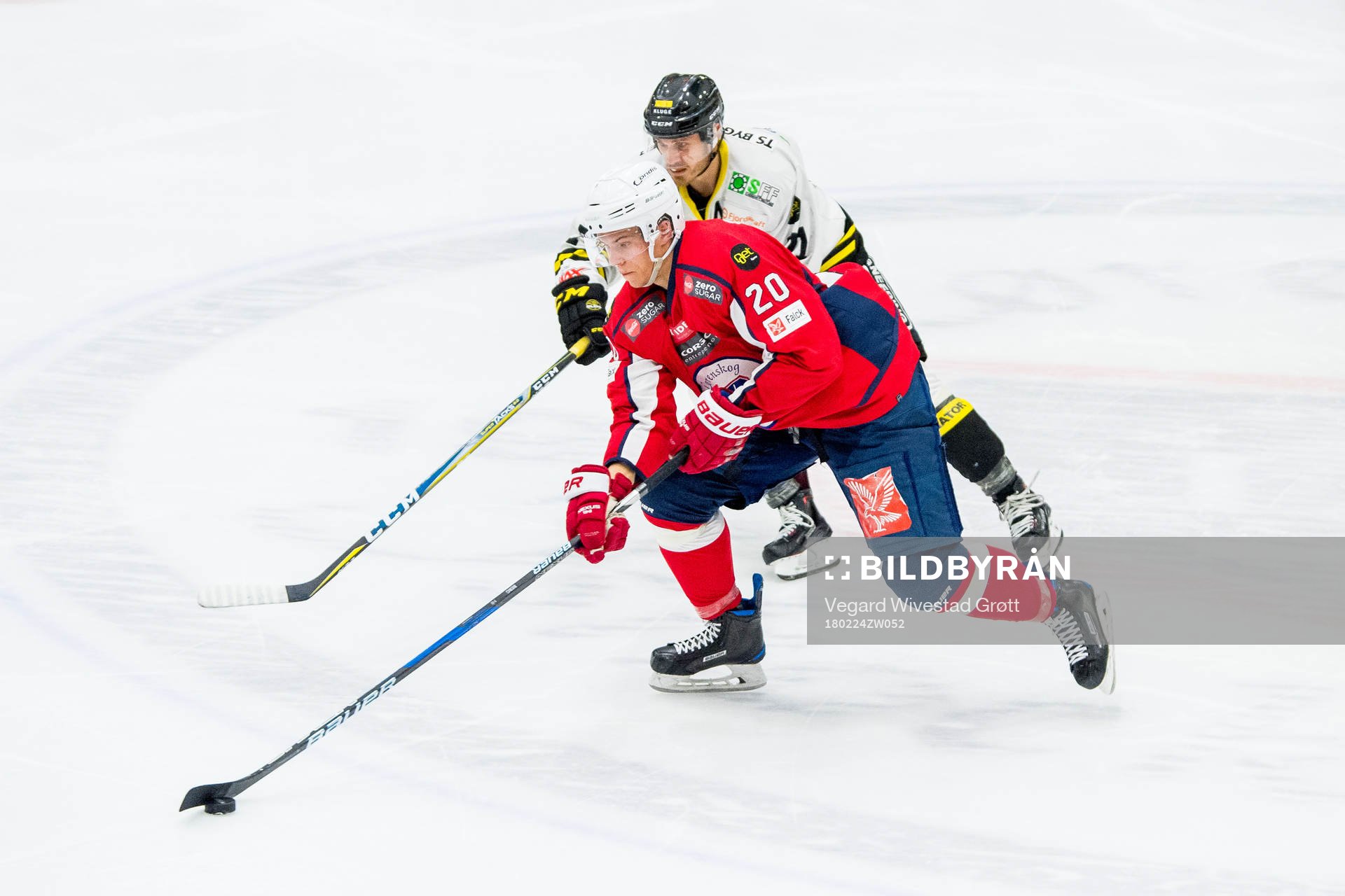 Kevin Nilsen Berg of Lørenskog and Peter Lorentzen of
