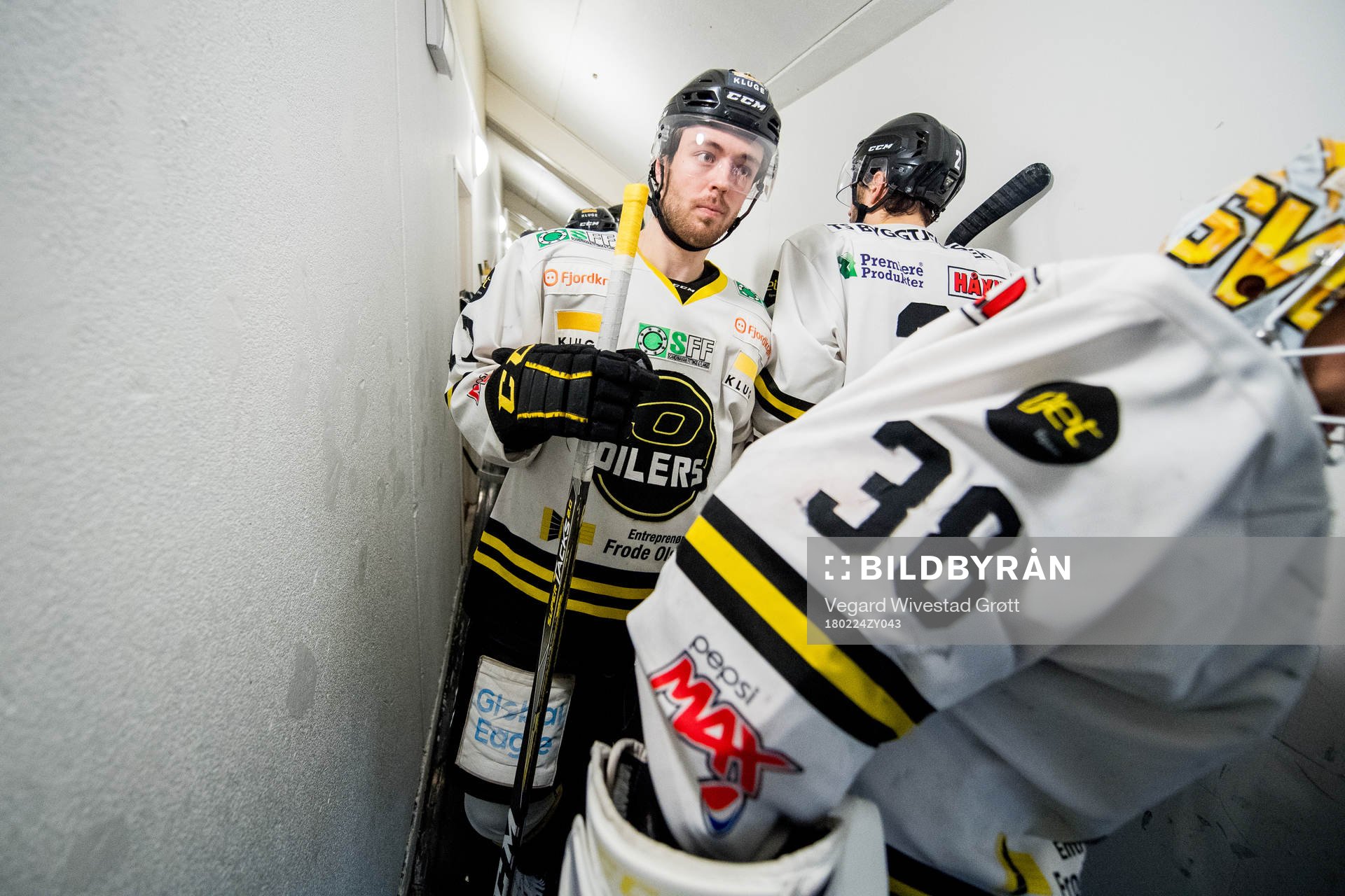 Eirik Østrem Salsten of Stavanger Oilers