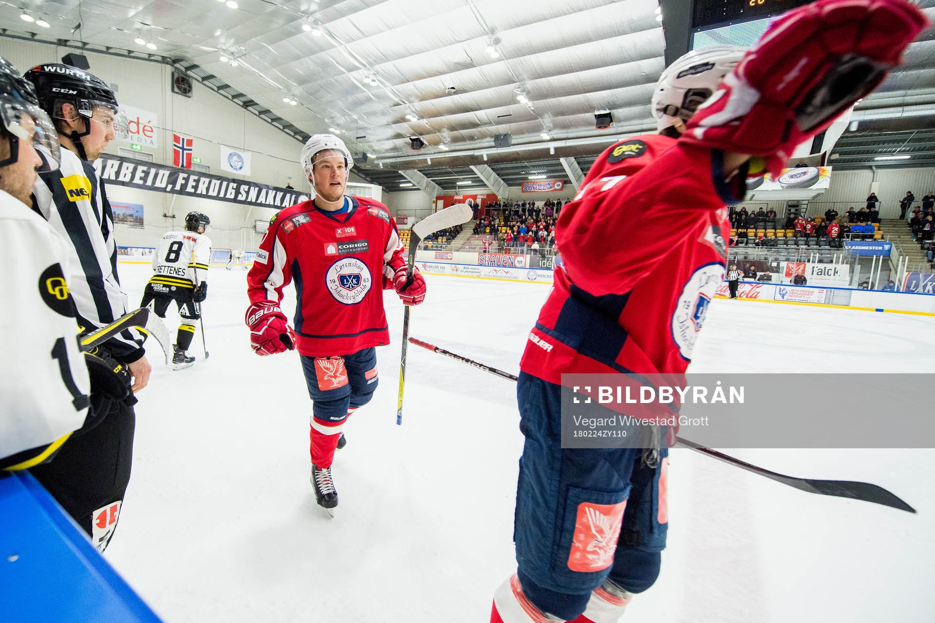 Maksim Ponomarenko of Lørenskog celebrates