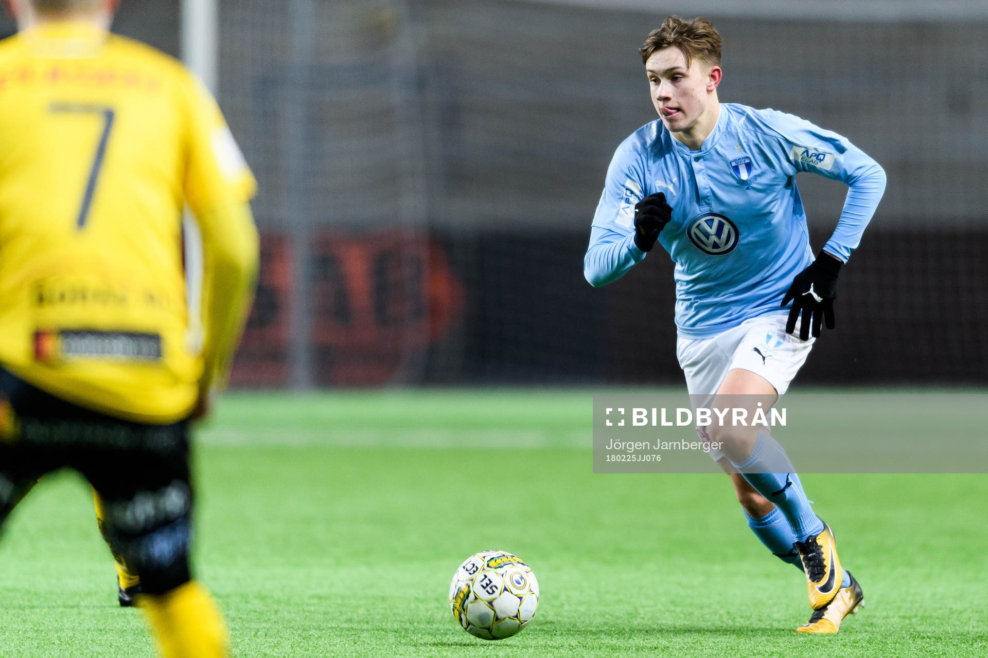 Malmö FF’s Gustaf Winroth