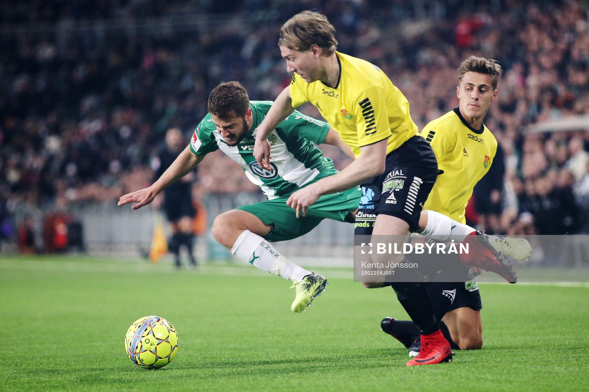 Hammarbys Rebin Asaad och GAIS August Wängberg