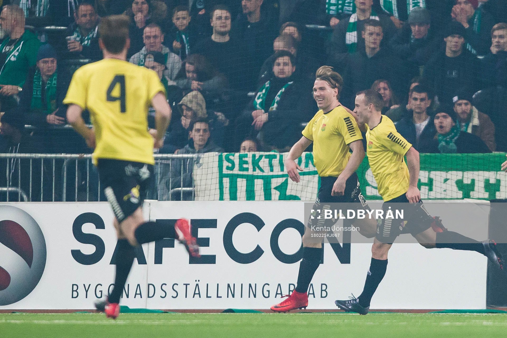 GAIS August Wängberg jublar