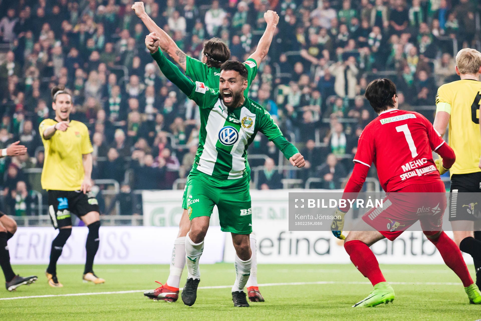Hammarbys Imad Khalili jublar