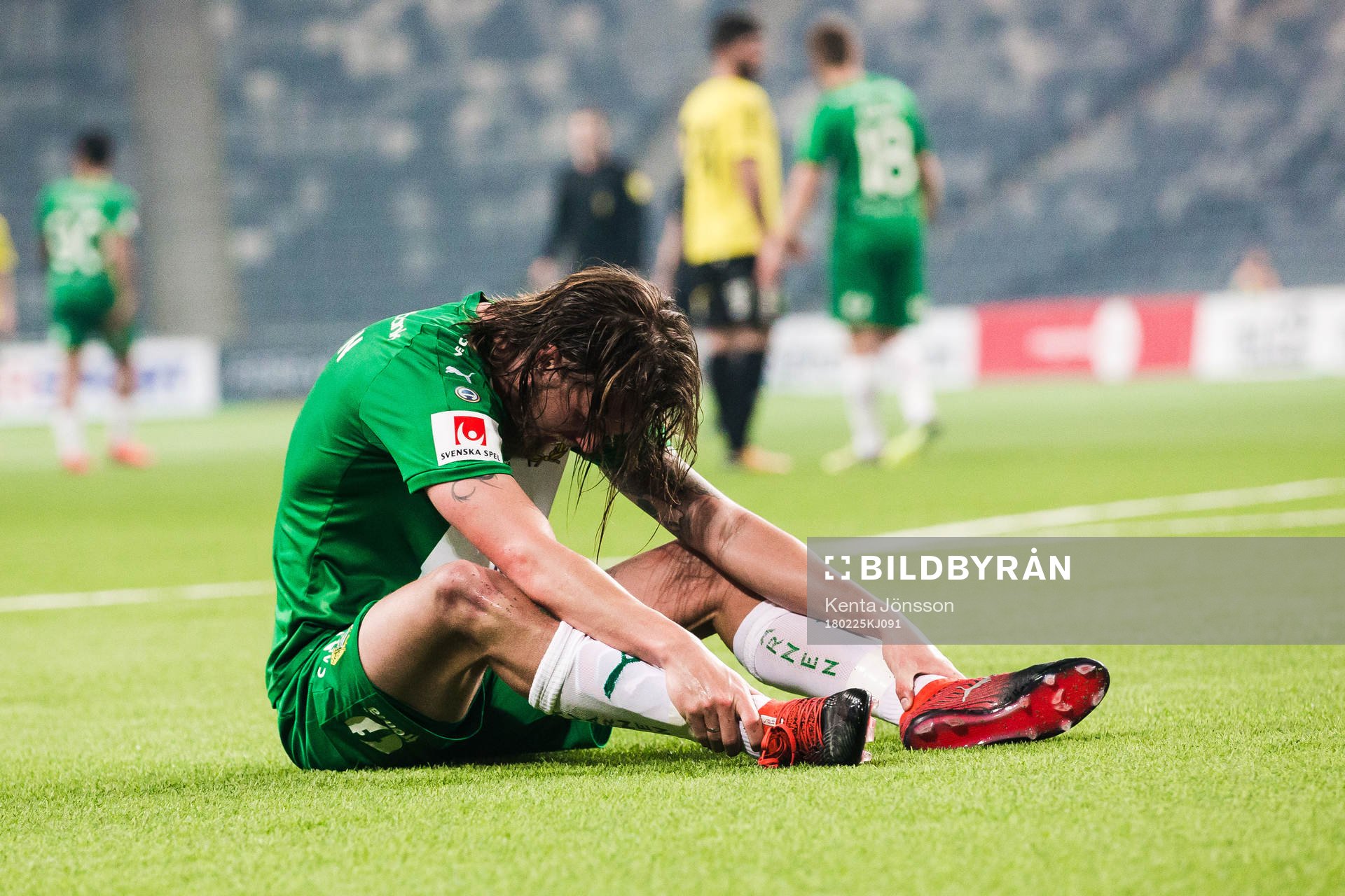 Hammarbys Björn Paulsen deppar