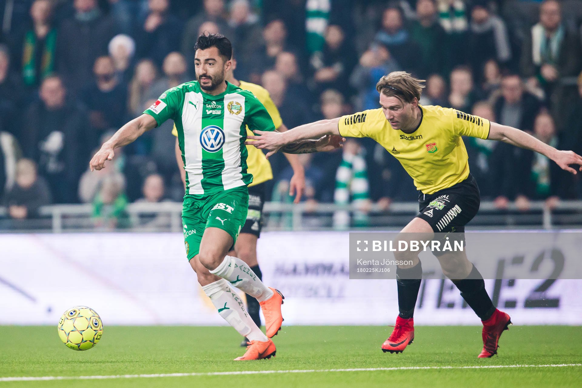 Hammarbys Jiloan Hamad och GAIS August Wängberg