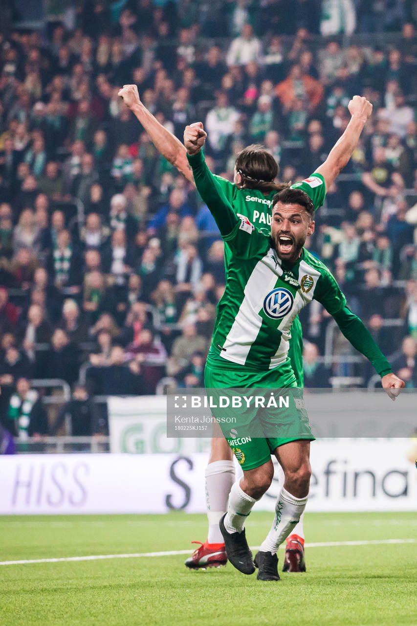 Hammarbys Imad Khalili jublar