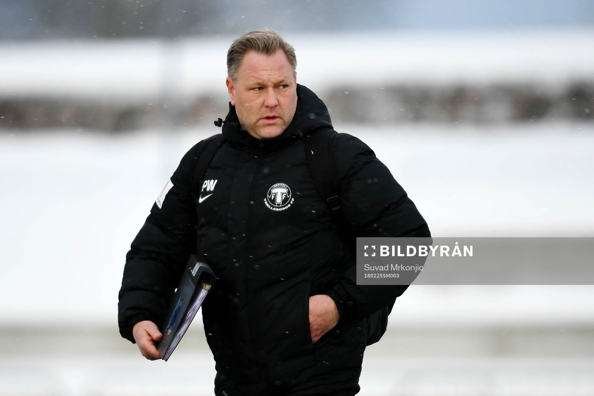 Trelleborgs tränare Patrick Winqvist